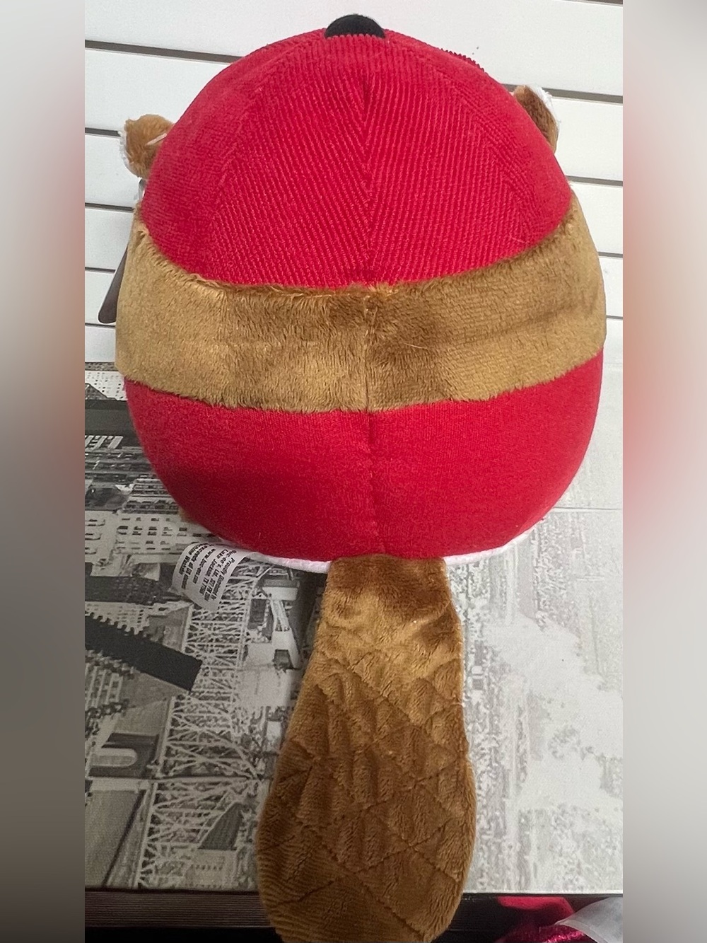 Buc-ee's Beaver Plush Stuffed Animal Gas Station Mascot ~7" Round Buck Teeth
New